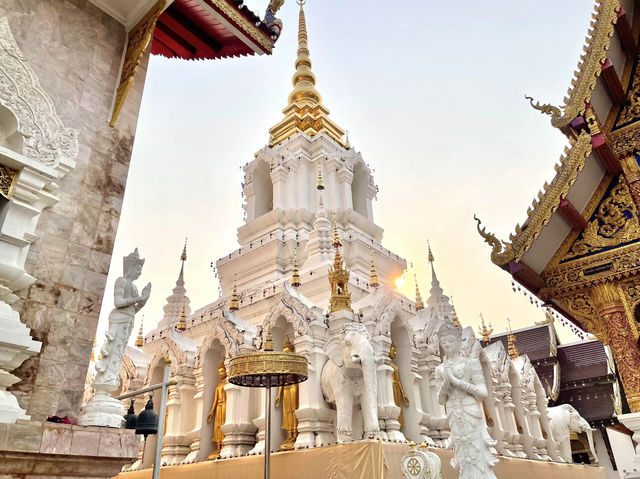 “วัดขัวแคร่” วัดสวยสไตล์ล้านนา จ.เชียงราย