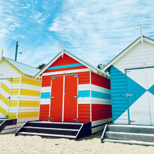 Brighton Bathing Boxes, Melbourne 🇦🇺 