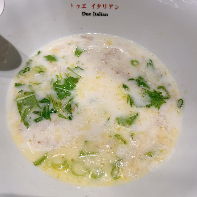 【東京🗼】新感覚イタリアンラーメン！🍜🧀