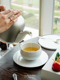 Afternoon Tea บนชั้น30 ของโรงแรมสุดหรูใจกลางเมือง