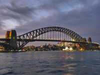  Sunset at The Opera House and Harbour Bridge