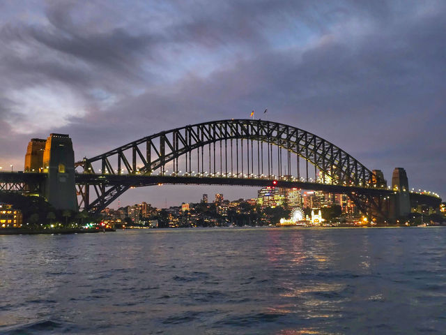  Sunset at The Opera House and Harbour Bridge