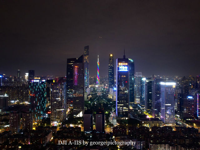 Aerial View of Tianhe Parc Central@Guangzhou, China