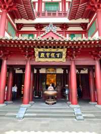 シンガポール　シンガポール観光　Buddha Tooth Relic Templeはパワースポット過ぎた！