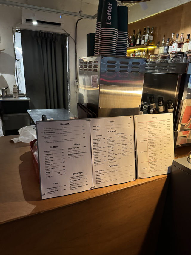 韓国【水原】Later Coffee Bar