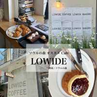 《韓国/ソウルの森》 韓国在住の私のお気に入りカフェ☕️ LOWIDE 