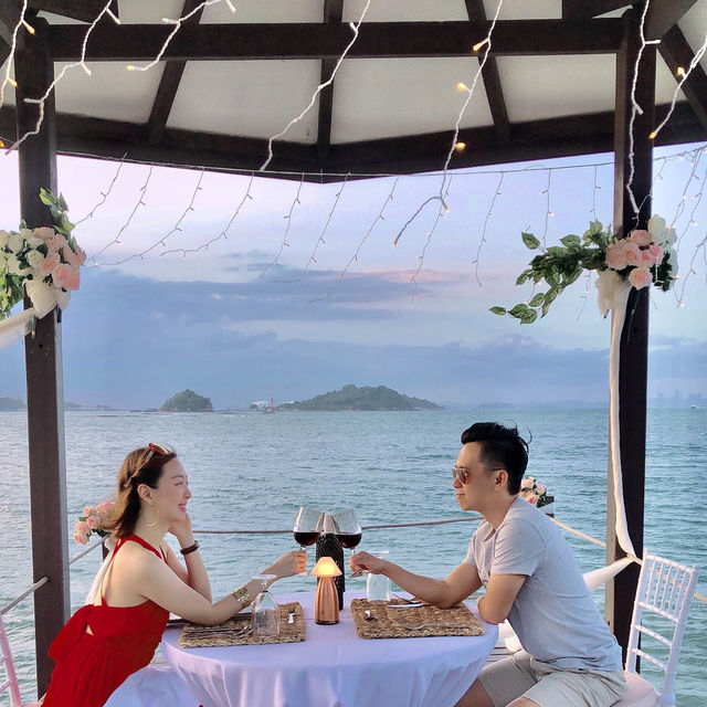 Romantic Private dining at Batam villa 🇮🇩