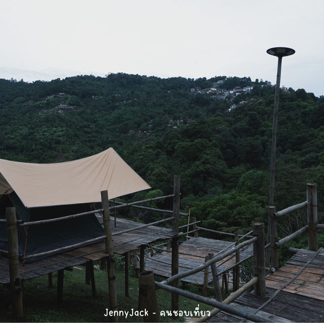 #ภูวิวแคมป์ กางเต็นท์กับบรรยากาศสุดฟินที่ผาฮี้ 