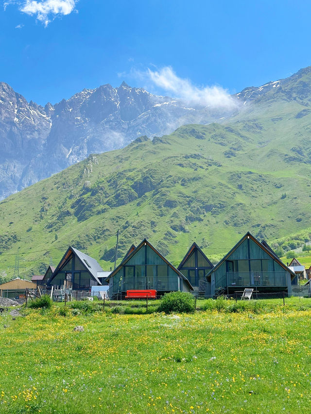 Kazbegi View 🇬🇪 ที่พักวิวสุดอลังการใน Kazbegi