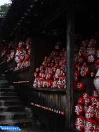 大阪屈指の映えスポット寺 勝尾寺のダルマ