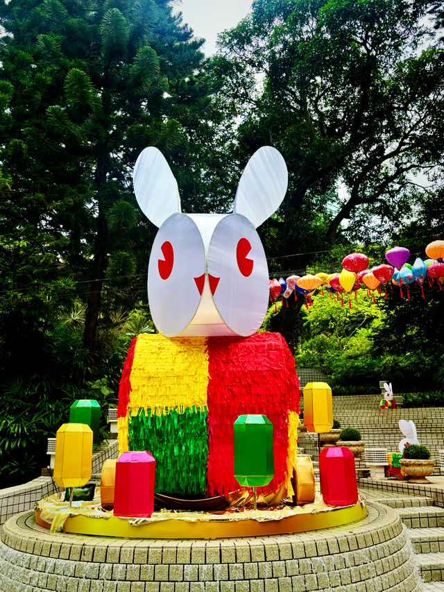 【金鐘】香港公園中秋巨型兔子花燈和傳統花燈 【金鐘】香港公園中秋巨型兔子花燈和傳統花燈