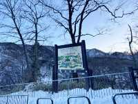 冰雪覆蓋下的日光市景與華嚴瀑布的藍冰之美