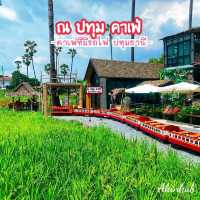 คาเฟ่ ที่มีรถไฟจิ๋ว