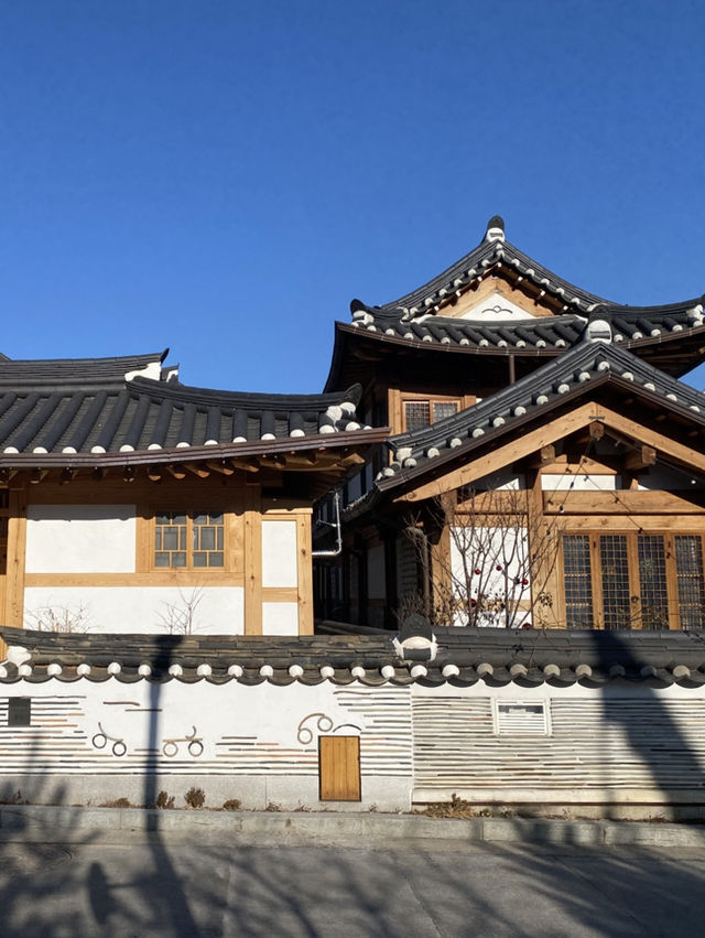 《 🇰🇷韓國首爾恩平韓屋村｜落地玻璃韓屋cafe ☕️》