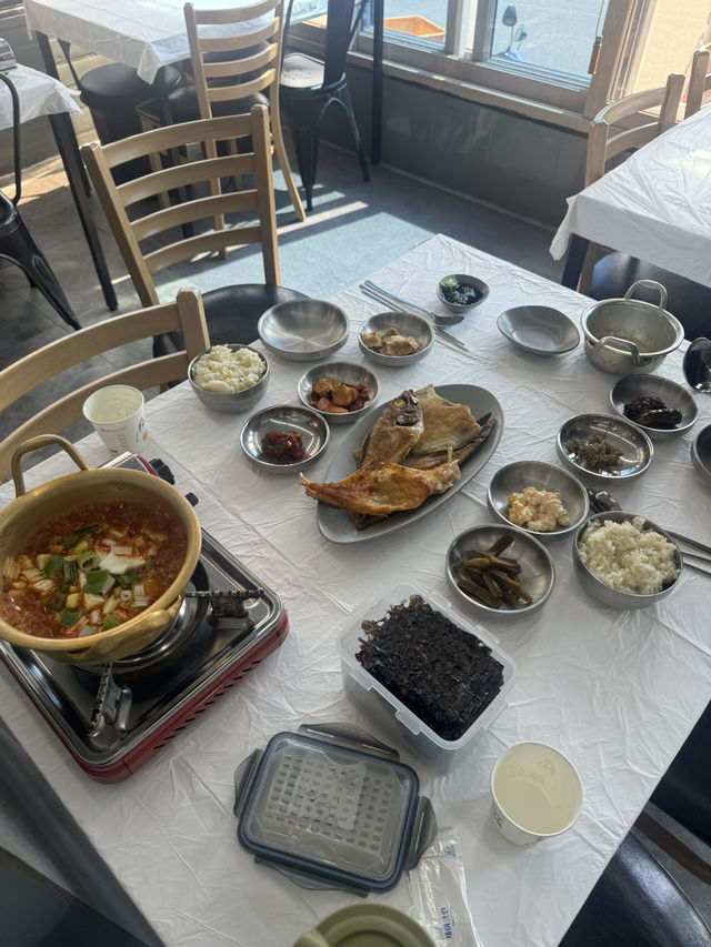 영덕 흔한 대게말고 생선구이는 어떤가요~!