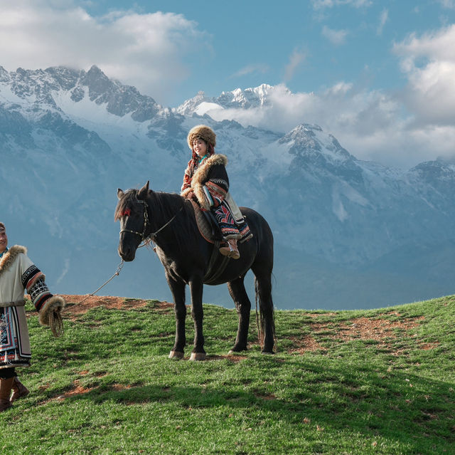 Be a Tibetan warrior princess and prince 🤴🫅