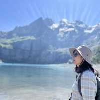 #Kandersteg #瑞士厄希嫩湖 Oeschinensee #瑞士少女峰另一個選擇 #慢遊