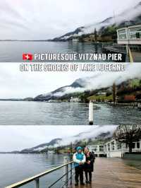 🇨🇭 Picturesque Vitznau Pier on the shores of Lake Lucerne