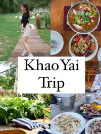 ทริปเขาใหญ่ พักพูลว่ลล่า 1 คืน กินฉ่ำๆ