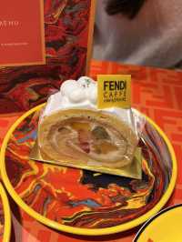Elegant Tea Time at FENDI CAFE Omotesando