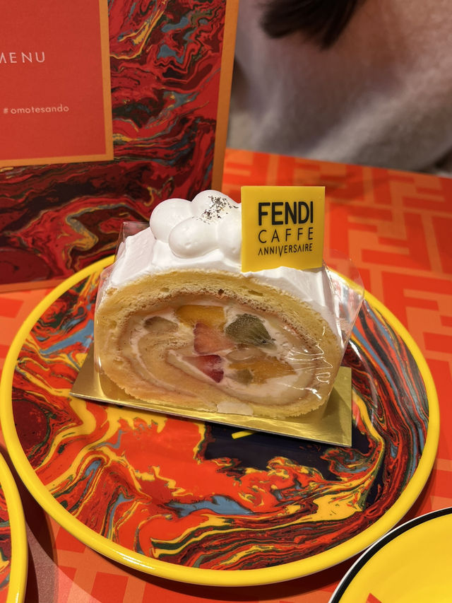 Elegant Tea Time at FENDI CAFE Omotesando