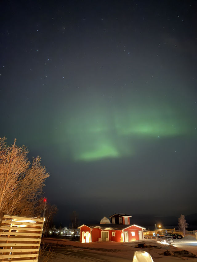 Chasing for Northern lights? I stayed here and enjoyed the amazing experience every single night!