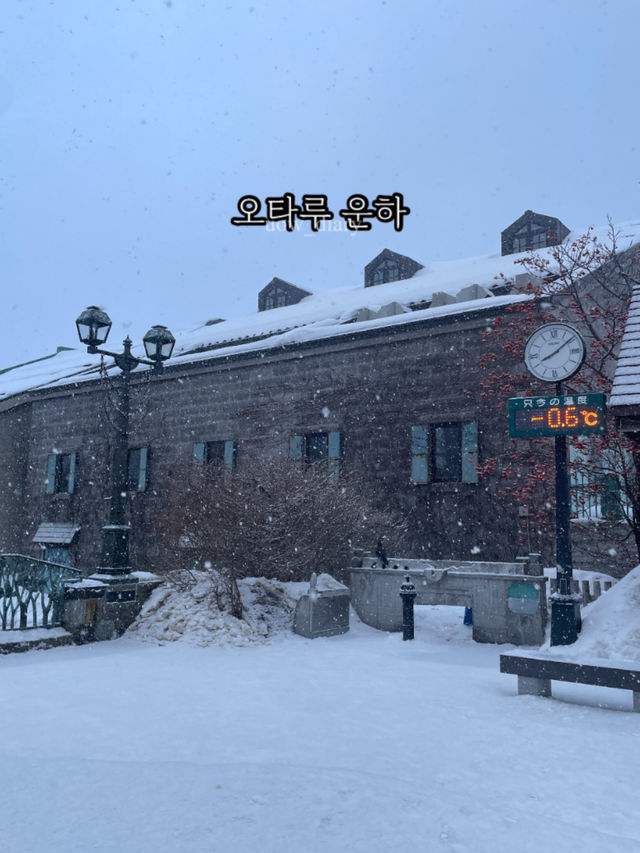 오타루에서 꼭 가야한다는 여행지!
