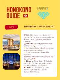 Hongkong 2 Days- Luxury Experience 
