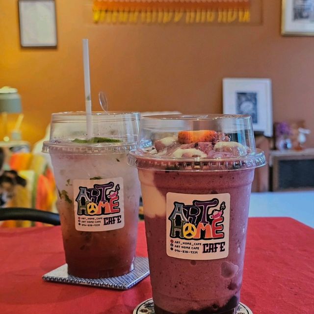 🎨 ART HOME  [ คาเฟ่ ศิลปะ ]