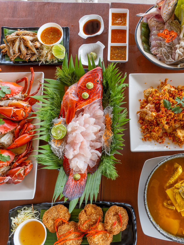 ร้านอาหารซีฟู้ดสดจากทะเล 