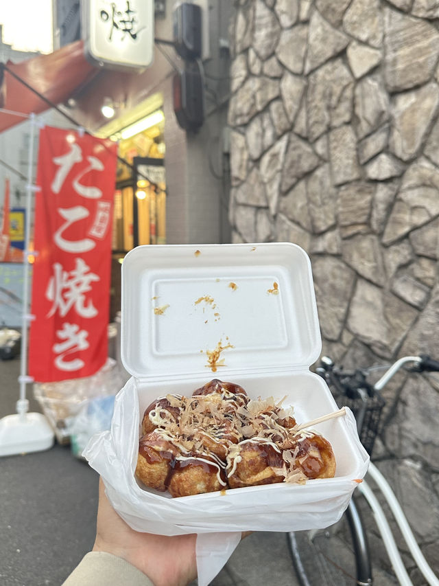 ร้านทาโกะยากิ ที่ได้รีวิวถึง 5 ดาว (โอซาก้า)