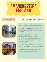 Manchester 2-days itinerary ⚽🏆