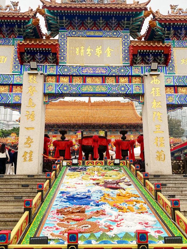 黃大仙祠，一年一參拜