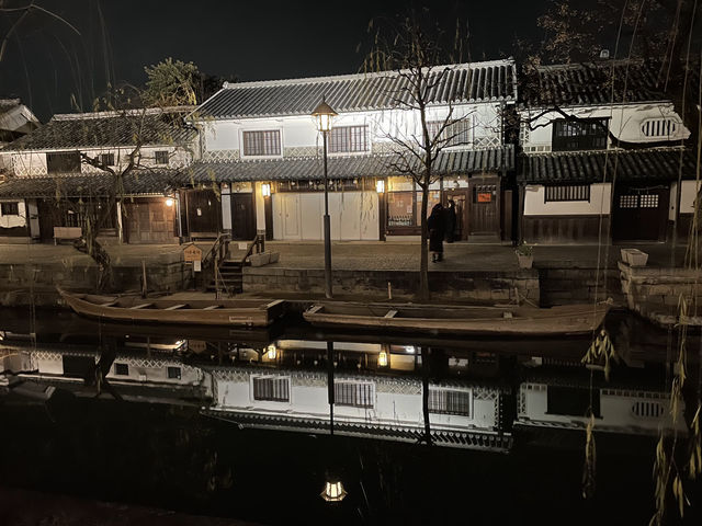 倉敷美観地区の夜が美しすぎた✨