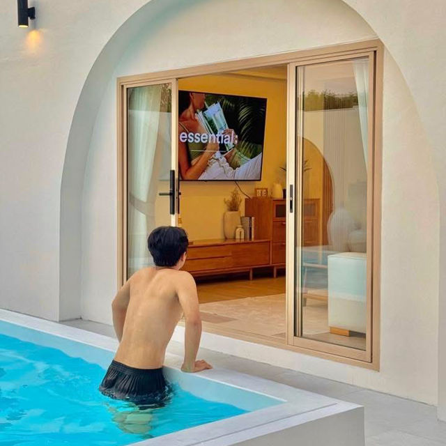 พูลวิลล่าเปิดใหม่ ใกล้ทะเลบางแสน 🏠🛁🌊