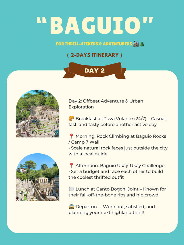 Baguio for Thrill-Seekers & Adventurers 