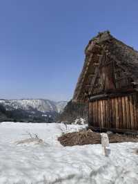 🇯🇵 白川鄉一定要上展望台和近距離拍小屋🏡 ❄️