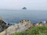 Beautiful view at Heping Island Geopark, Keelung, Taiwan