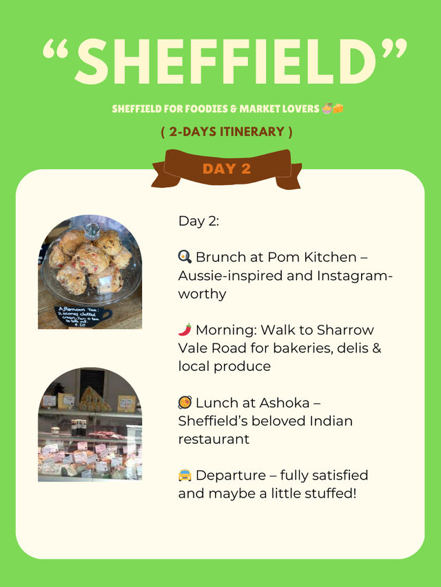 Sheffield for Foodies & Market Lovers 🍜