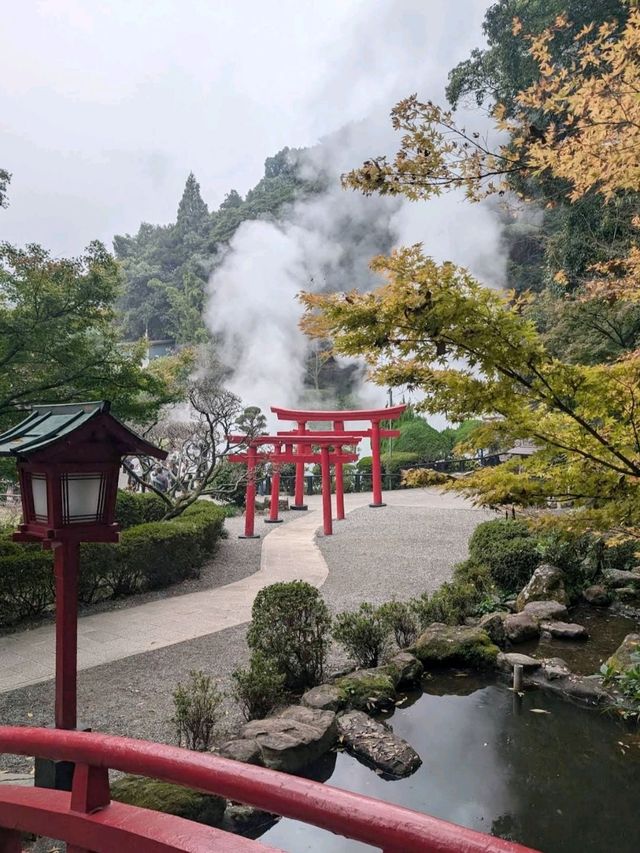 Umi Jigoku เที่ยวบ่อน้ำพุร้อน Beppu เที่ยวญี่ปุ่น