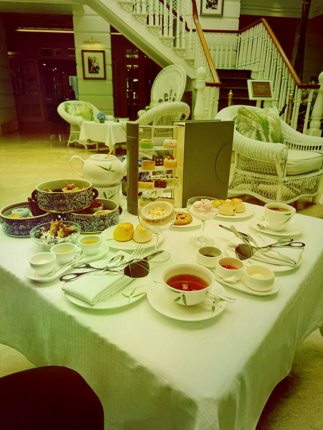 曼谷東方文華酒店下午茶 the author’s lounge