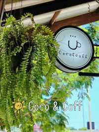 Coco & Coff ร้านกาแฟในสวนมะพร้าวและสน