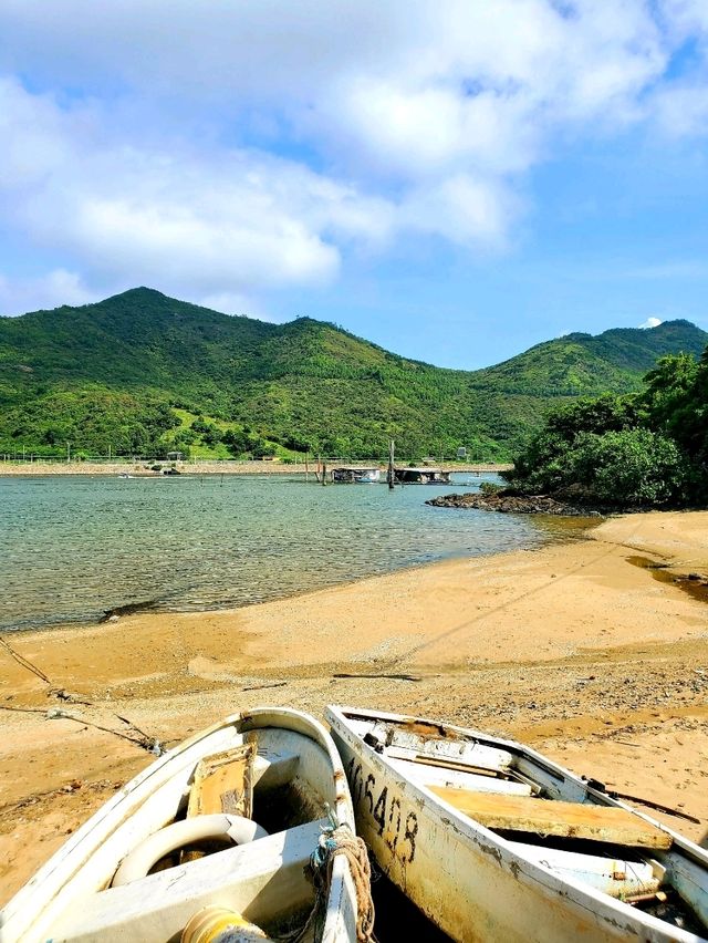 端午節走過欣澳灣連島沙洲