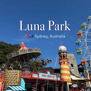 Sydney | Retro Amusement Park Vibes — Luna Park is SO Photogenic!! 🎡📸