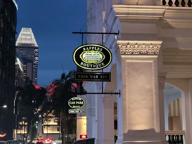 Inside the exotic Raffles Boutique