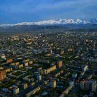 Bishkek, Kyrgyzstan – Evening Calm and Mountain Shadows
