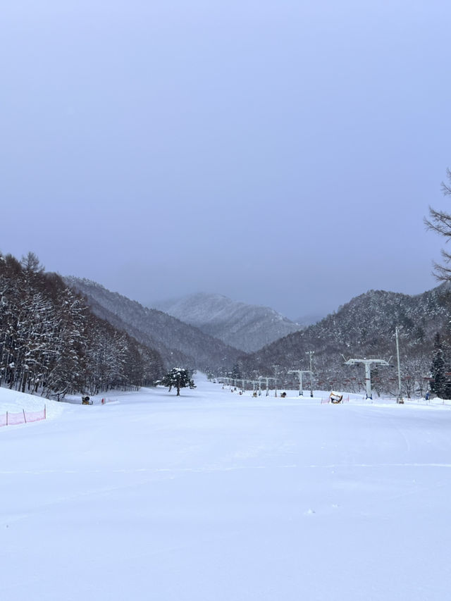 🎿滑雪，然後靜靜看著太陽落下 —— 豬苗代雪地旅記