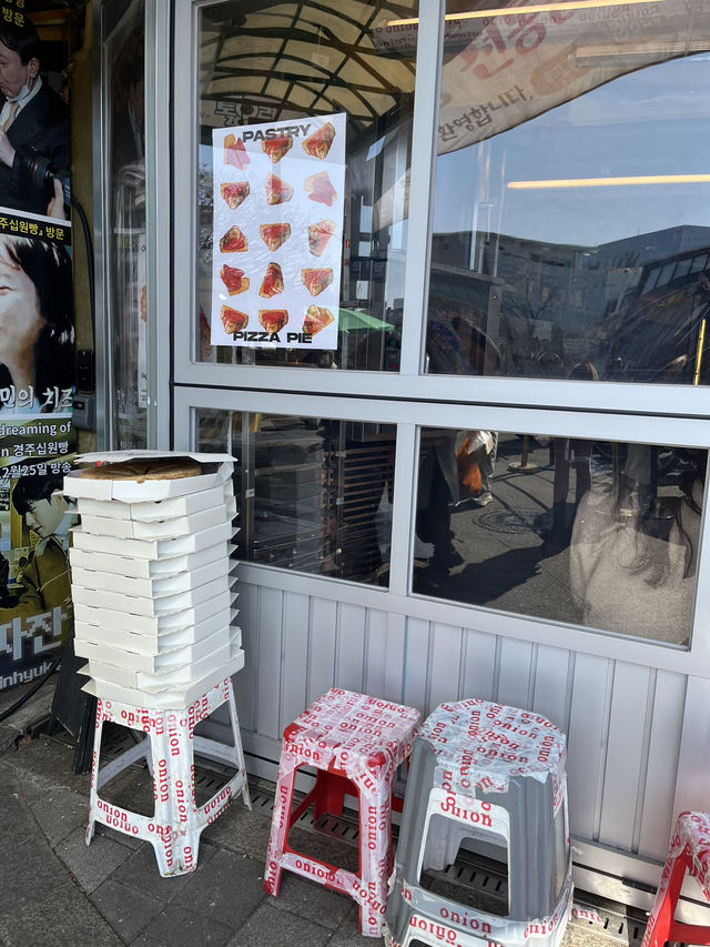 【韓国】大人気パン屋のクァンジャン市場店