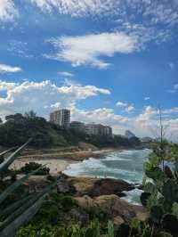 해외여행 리우 데 자네이로의 예쁜 공원 Garota de Ipanema