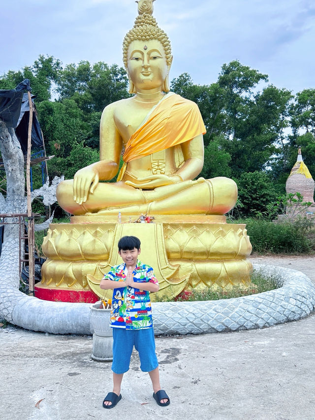 วัดเขาบ่อ เกาะยอ สงขลา 